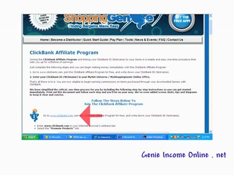 myshoppinggenie - clickbank affilate earning
