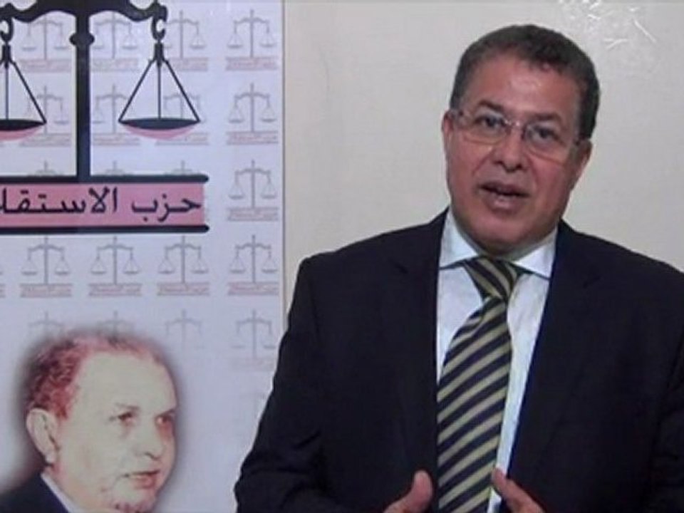 بوزيدي و كيل لائحة حزب الإستقلال بالدائرة المحلية الرباط المحيط