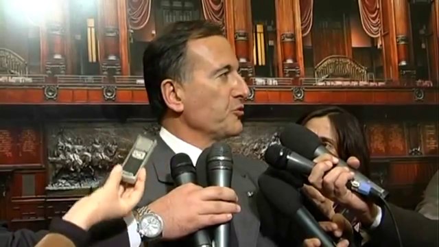 Frattini - Appoggio a Monti solo per quanto concordato