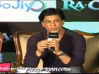 Shahrukh Khan Reveals His Long Vacation Plan @ Go Jiyo-Ra One Meet