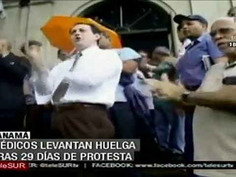 Médicos levantan paro médico luego de 29 días