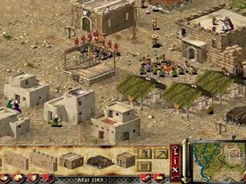 [Détente] Stronghold Crusader Deathmatch Tenebrae with Richard Cur de Lion VS The Abbey with Phillipe Auguste Ier