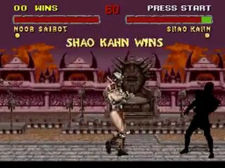 Mortal Kombat II - Noob Saibot Vs Kahn