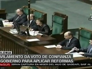 Parlamento polaco aprueba reformas económicas