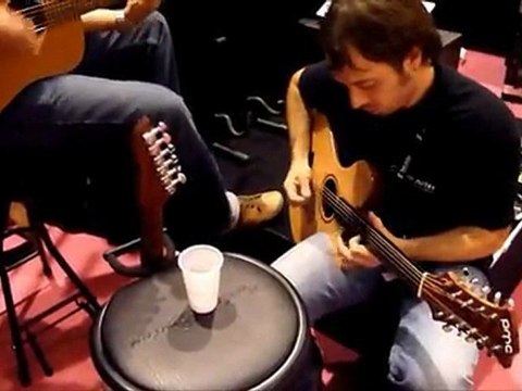 Kenny Serane shows PMC Guitars Byblos Acoustic Music & You Paris