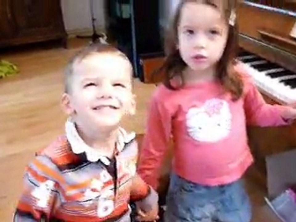 Pierre et Louise chantent en allemand