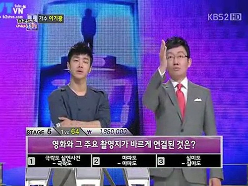 [VietSub][13.07.11] 1 Vs 100 Beast Cut Part 2 [B2STVN.NET]