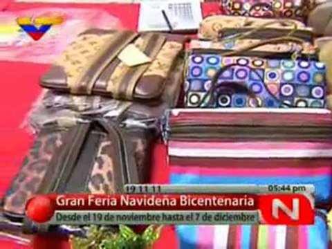 Feria Navideña Bicentenaria juguetes y productos a precios justos en Navidad
