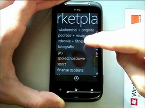 Ogólna prezentacja HTC Mozart - Orange