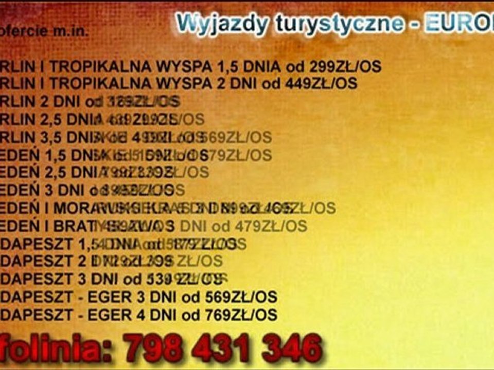WYCIECZKI DLA FIRM - Biuro Podróży Warszawa, Łódź, Białystok, Kraków, Rzeszów, Lublin, Poznań