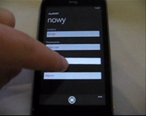 Ustawienia alarmów - znowu kafle