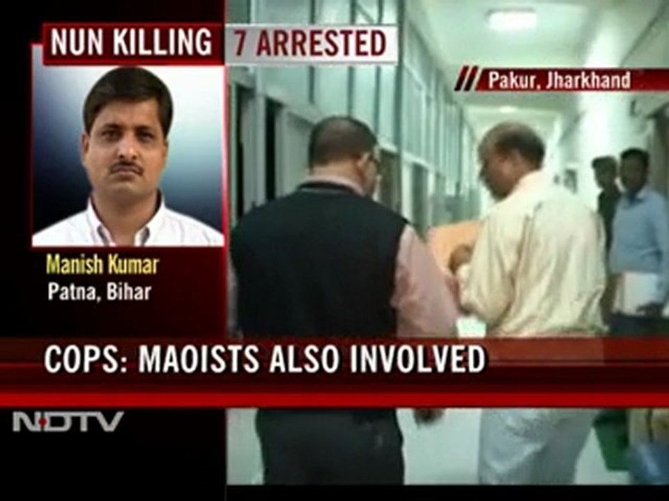 Seven arrested for nun's killing in Jharkhand