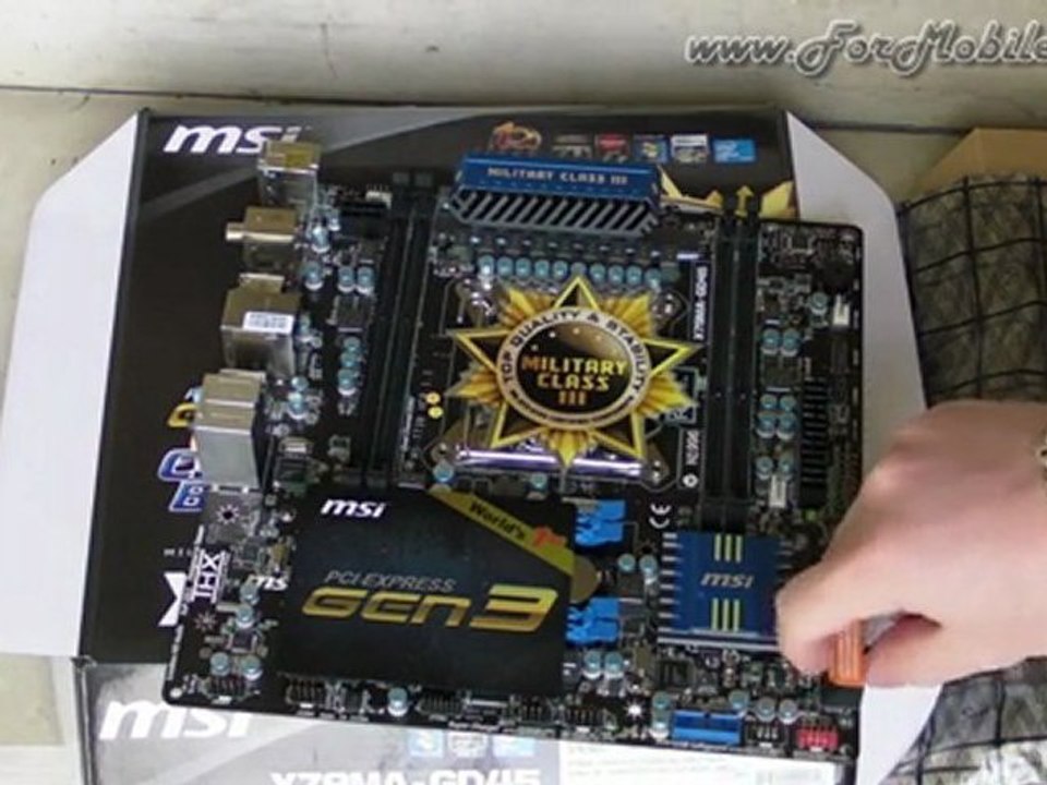 Unboxing di MSI X79MA-GD45 - esclusiva mondiale !