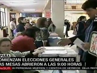 España elige autoridades en medio de crisis económica