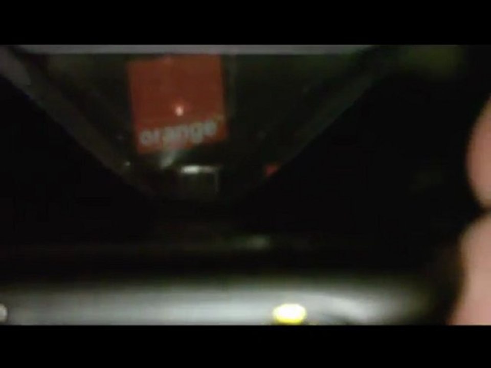 Hologram 3D logo Orange