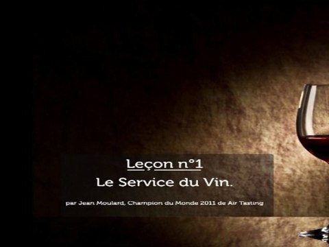 Air Tasting, fausse dégustation de vin leçon 1