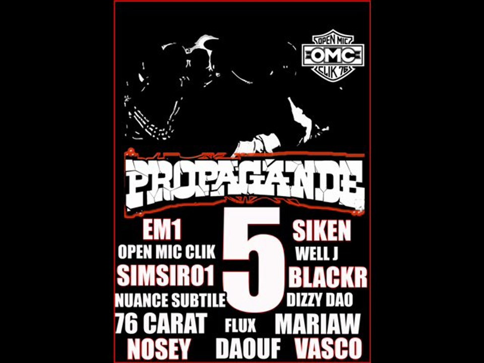 Episode 1 SIKEN sur PROPAGANDE 5 " Retiens le Blaze"
