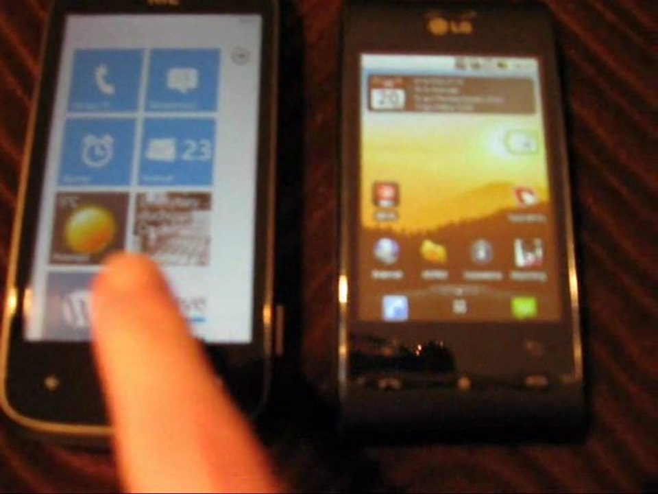 Speed 2 - wp7 vs Android