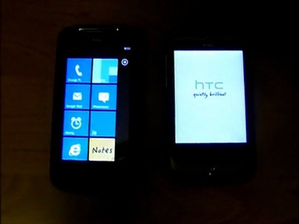 HTC 7 Mozart vs HTC Wildfire