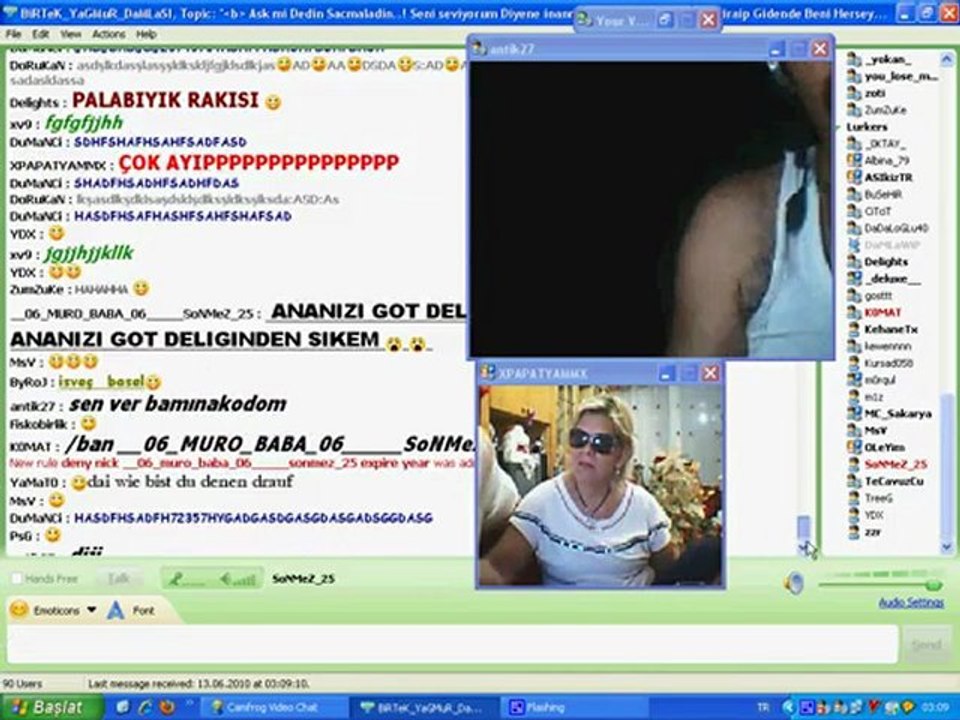 Camfrog Sonmez Kahkaha Tufanı devam ediyor 17 NiSAN 2011 -