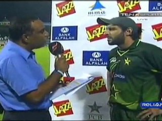 Pak SL 4th ODI Presentation ceremony