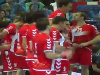 Entrée Joueurs : Chambéry-Zagreb 20/11/2011 EHF Champions League 5ème journée