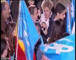 Celebración electoral en Génova