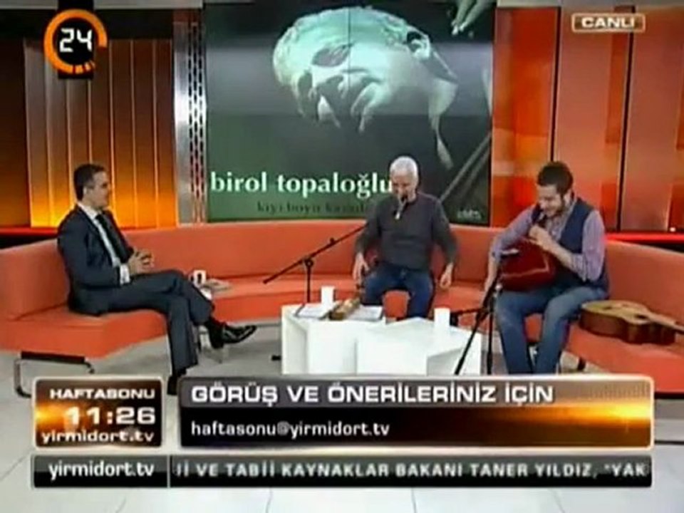 Birol Topaloğlu - Kıyı Boyu Karadeniz Albüm Tanıtımı [Kanal 24] - 1. Bölüm -