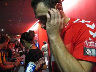 Chambéry - Zagreb : réactions de Bertrand Roiné