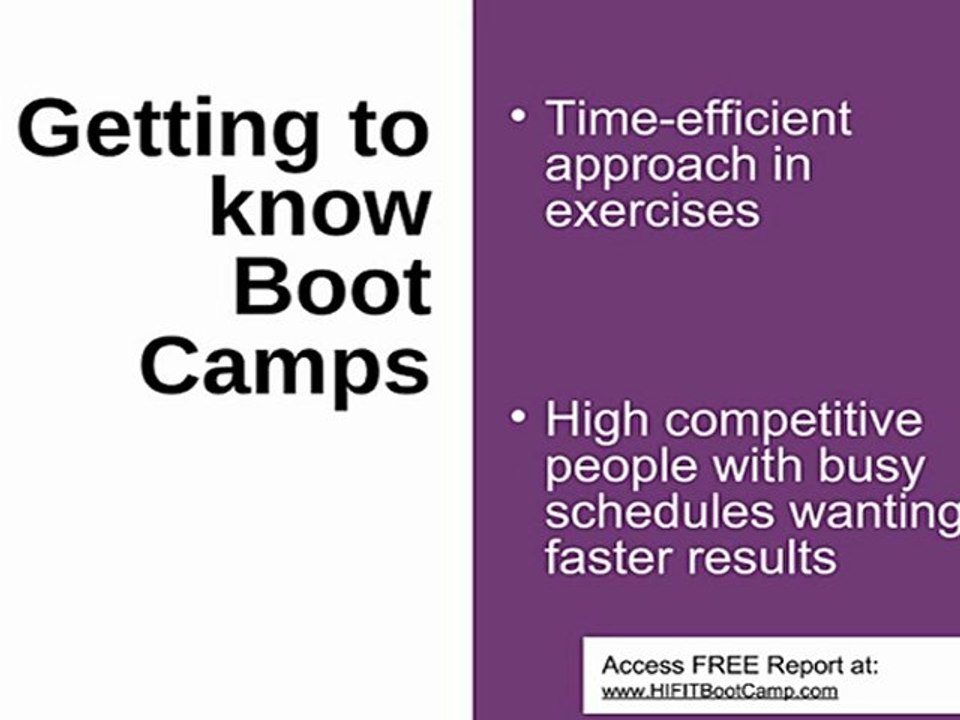 Is fitness boot camp better than the gym?