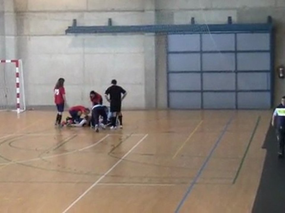 LESION DE LAS NIÑAS ACADEMIA CODICE VS RIBAMONTAN 6ª JORNADA