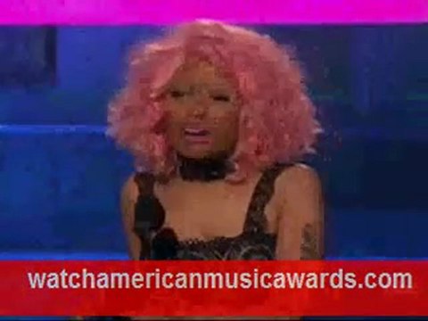 Nicki Minaj AMA 2011 acceptance speech