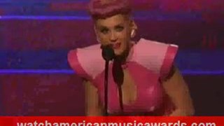 Katy Perry AMA 2011 acceptance speech