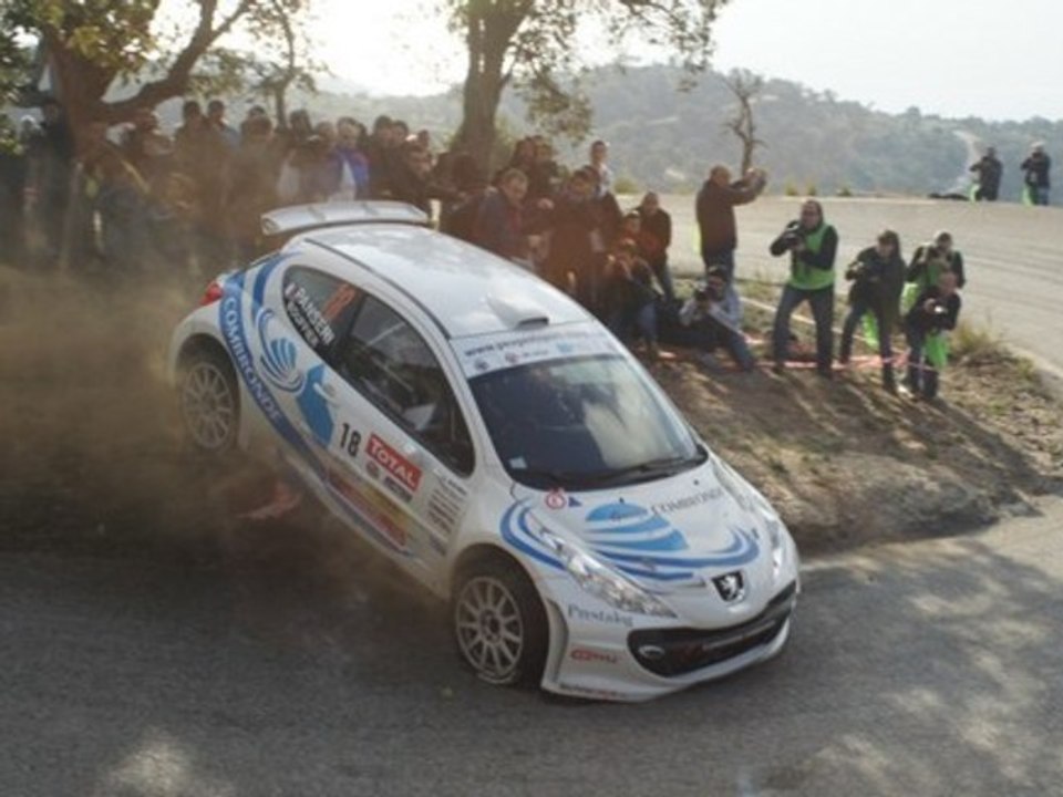 Rallye du Var 2011 Sortie de route Bryan Bouffier