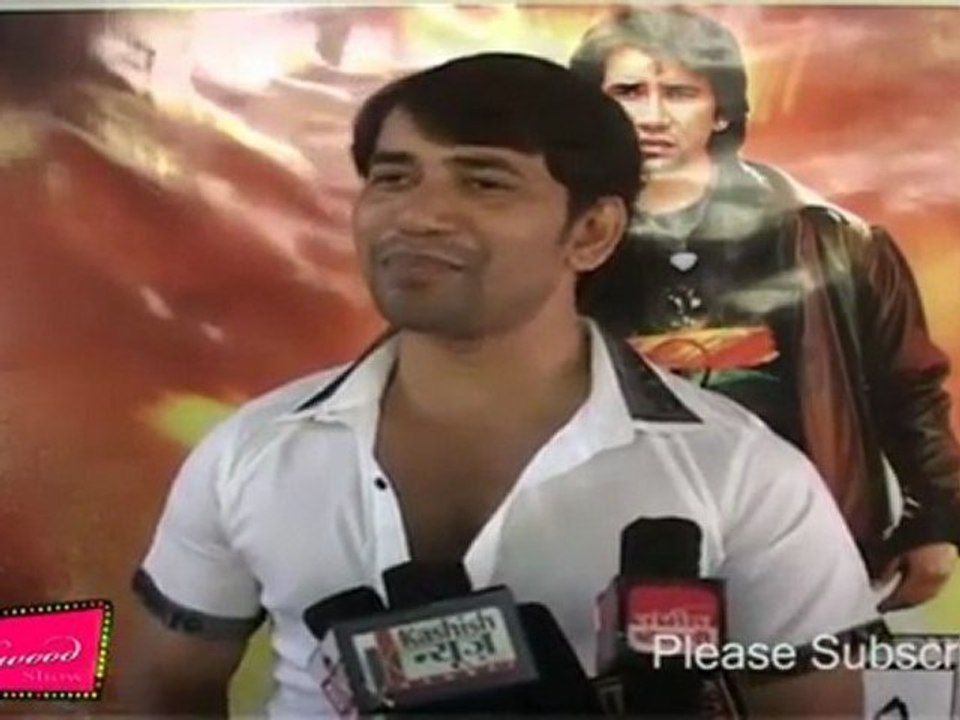 Singer Dinesh Lal Yadav Sings Song @ Music Launch Of Upcomingg Movie "Rakhawala"