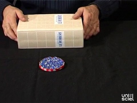 Un roulement à billes rudimentaire