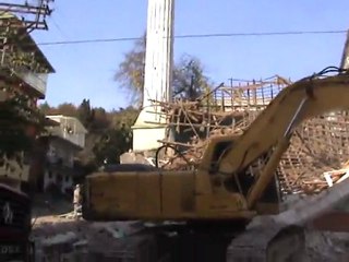 ORTACI KÖYÜ CAMİİ YIKILDI