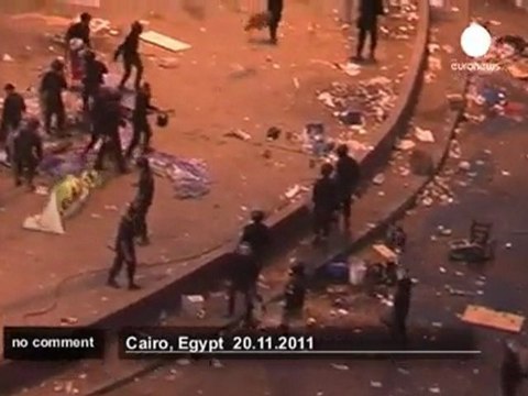Violent clashes in Egypt - no comment