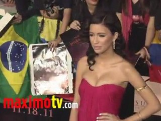 Christian Serratos Breaking Dawn Part 1 Los Angeles Premiere
