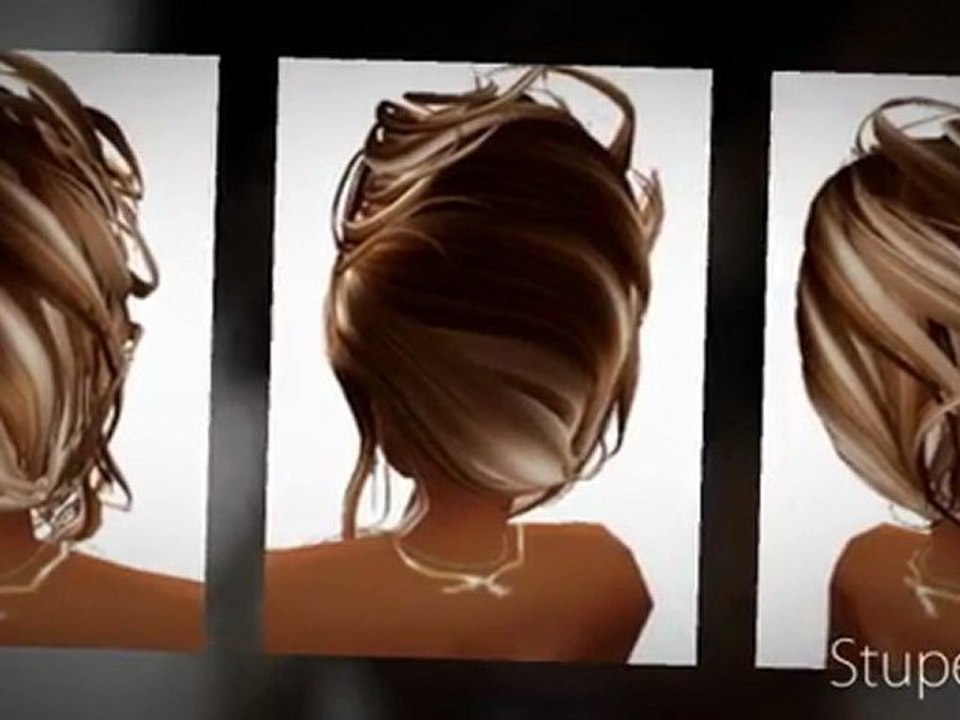 wild chignon brown mix
