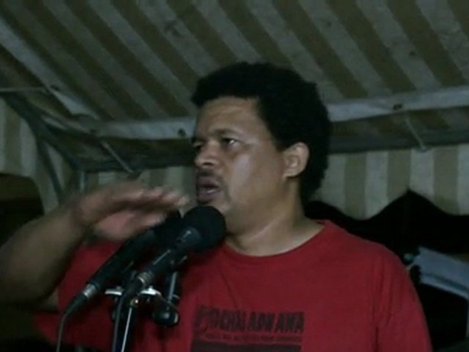 Elie Domota Meeting LKP 18.11.11 Saint-Rose