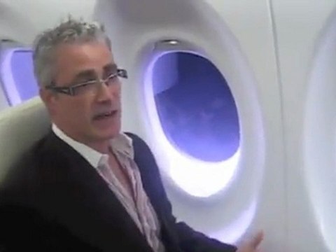 Bombardier CSeries cabin tour from Dubai Air Show 2011