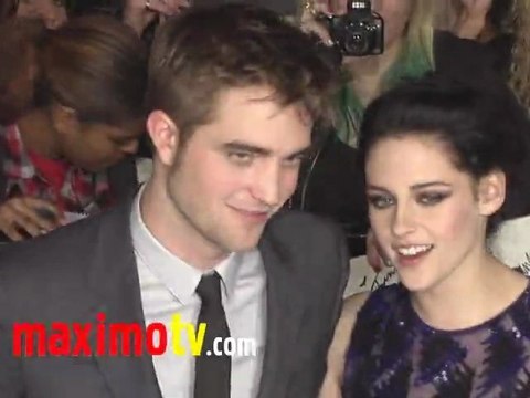 Kristen Stewart & Robert Pattinson Breaking Dawn Part 1 World Premiere