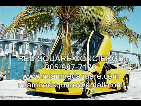 ПРОКАТ РОСКОШНЫХ АВТО В МАЙАМИ. УСЛУГИ ВОДИТЕЛЯ.