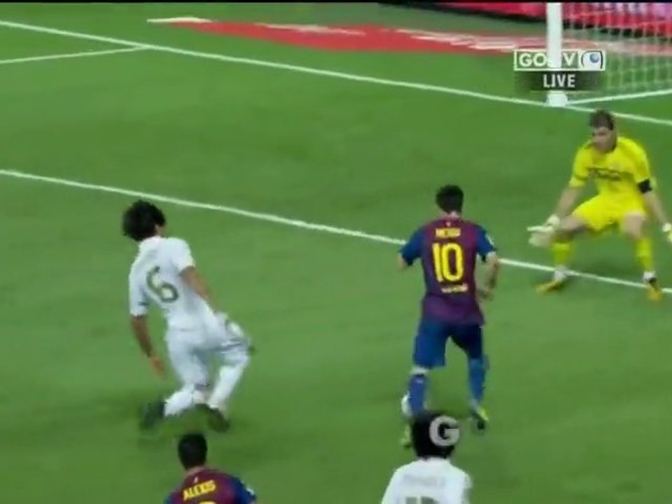Supercopa 2011 / Real Madrid - Barcelona 2-2 (Messi gol)