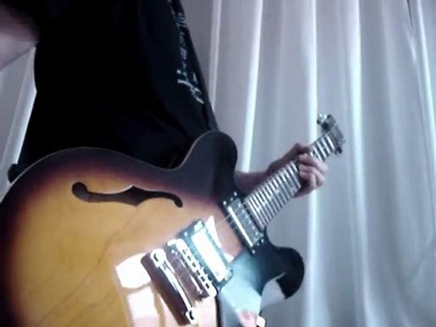 BLACK SABBATH - IRON MAN (full guitar cover) w/ Epiphone Dot