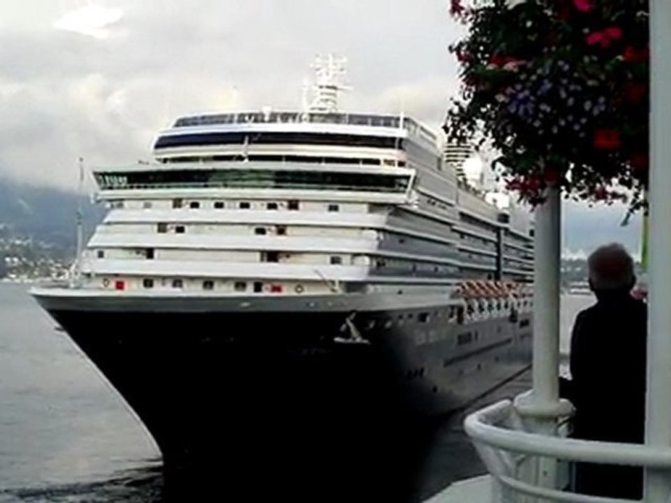 au port de Vancouver depart d'une croisière