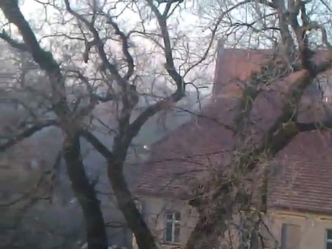 Cyforwy zoom i wschód słońca