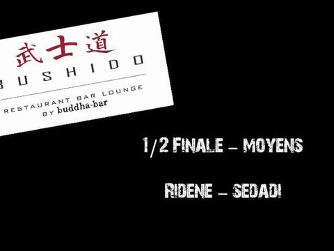 Demi-Finale des moyens - Pro Fight Karate - Ridene Sedadi
