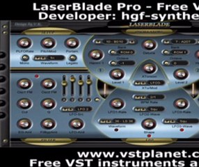 LaserBlade Pro - Free VST synth